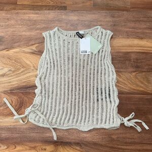 H&M Light Beige Knit Tank Top